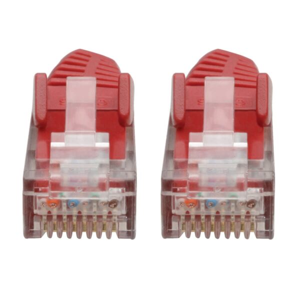 b90c137fc7c119a93a6ed8d699b70ee1 Tripp Lite series Cat6 Gigabit Snagless Molded (UTP) Ethernet Cable (RJ45 M/M), PoE, Red, 4 ft. (1.22 m)