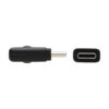 b9b882af3426919c7d939f9694f4e725-1 Tripp Lite series USB-C Cable (M/M) - USB 3.2 Gen 1 (5 Gbps), Thunderbolt 3 Compatible, Right-Angle Plug, 1 m (3.3 ft.)