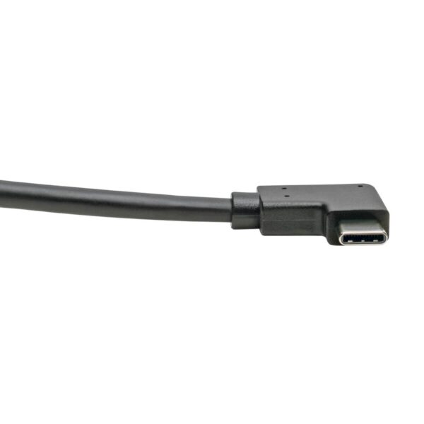 b9d3d2a2d9ada0b4ce6076780c823fd5 Tripp Lite series USB-C to USB-A Cable (M/M), Right-Angle C, USB 3.2 Gen 1 (5 Gbps), Thunderbolt 3 Compatible, 3 ft. (0.91 m)