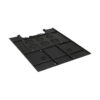Tripp Lite series SmartRack Roof-Mounted Fan Panel for Wide Rack Enclosure Cabinets - 6 120V Fans, 630 CFM, 5-15P Plug