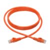 b9eea13e7b5e93e8c61c67db634a5f77 Tripp Lite series Cat6 Gigabit Snagless Molded (UTP) Ethernet Cable (RJ45 M/M), PoE, Orange, 6 ft. (1.83 m)