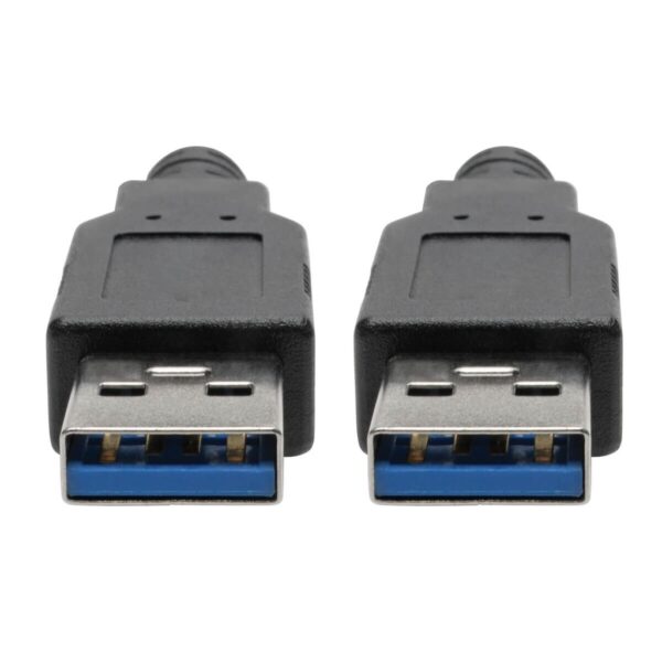 b9f42bc5be65a030b2fe6d0dac5c8ed4 Tripp Lite series USB 3.0 SuperSpeed A to A Cable for USB 3.0 All-in-One Keystone/Panel Mount Couplers (M/M), Black, 6 ft. (1.8 m)