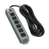 Tripp Lite series Industrial Power Strip, 6-Outlet, 15 ft. (4.6 m) Cord, 5-20P Plug