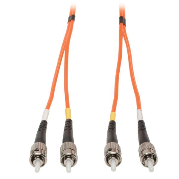 b9fe4e7241135275d541641eee7b9843 Tripp Lite series Duplex Multimode 62.5/125 Fiber Patch Cable (ST/ST), 50M (164 ft.)