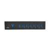Tripp Lite series 7-Port Industrial-Grade USB 3.x (5Gbps) Hub - 20 kV ESD Immunity, Metal Housing, Mountable