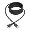 Tripp Lite series High-Speed HDMI Cable, Gripping Connectors, 4K (M/M), Black, 12 ft. (3.66 m)