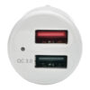 ba2f0d0665cd94d1e45c996ade05f2c1 Tripp Lite U280-C02-S-QC3 mobile device charger Universal White Cigar lighter Auto