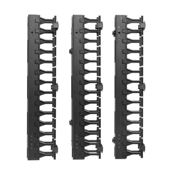 ba6d72d5871058712abced3ea4bf0eb5 Tripp Lite series SmartRack 3-in. (7.62 cm) Wide High Capacity Vertical Cable Manager - Double finger duct