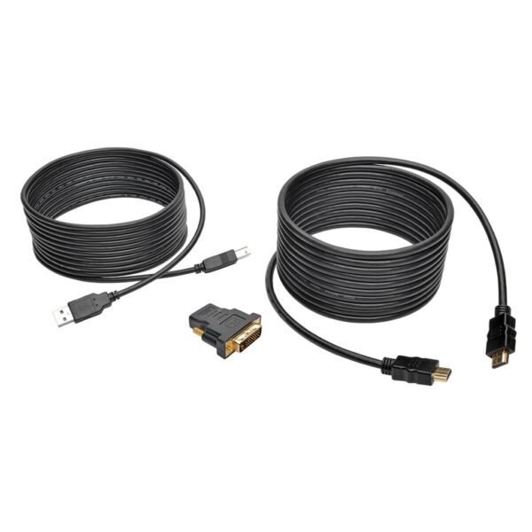 ba947f87ce384f28e65011be2f752997 Tripp Lite series HDMI/DVI/USB KVM Cable Kit, 15 ft. (4.57 m)