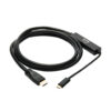 bab2ed2a66c0f094184cbf3ae3324b4a Tripp Lite series USB-C to HDMI Active Adapter Cable (M/M), 4K 60 Hz, 4:4:4, HDCP 2.2, Mid-Cable Adapter, Black, 6 ft. (1.8 m)