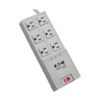 bac76ce2c3970853cbb1d1a04dd998c6 Tripp Lite series Protect It! 6-Outlet Surge Protector, 6 ft. (1.8 m) Cord, 2420 Joules