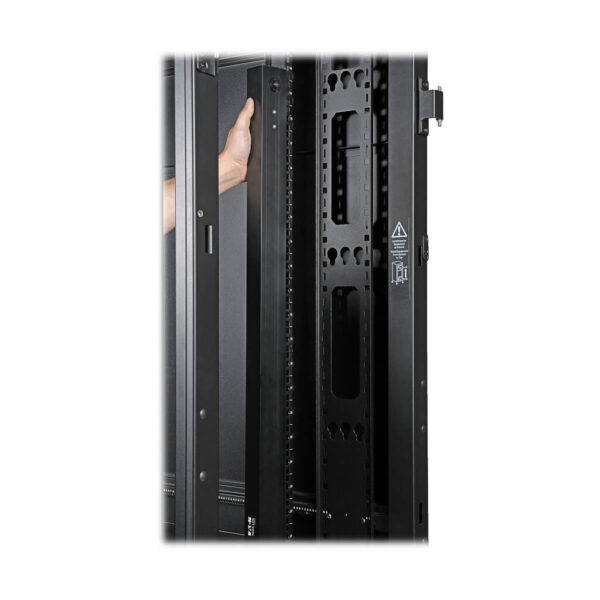 Tripp Lite series 8.6kW 3-Phase Local Metered PDU, 208/120V Outlets (36 C13, 6 C19, 6 5-15/20R), 208V L21-30P, 6 ft. (1.83 m) Cord, 0U Vertical, TAA