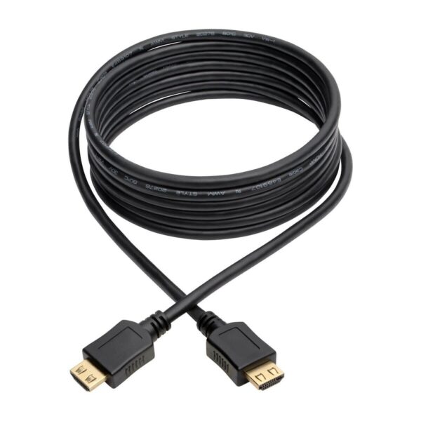 Tripp Lite series High-Speed HDMI Cable, Gripping Connectors, 4K (M/M), Black, 10 ft. (3.05 m)