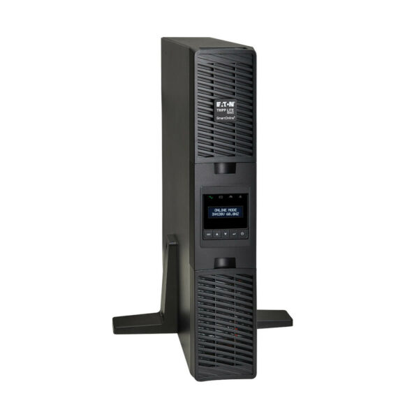 Tripp Lite series SmartOnline 750VA 675W 120V Double-Conversion UPS - 8 Outlets, Extended Run, Network Card Included, LCD, USB, DB9, 2U Rack/Tower