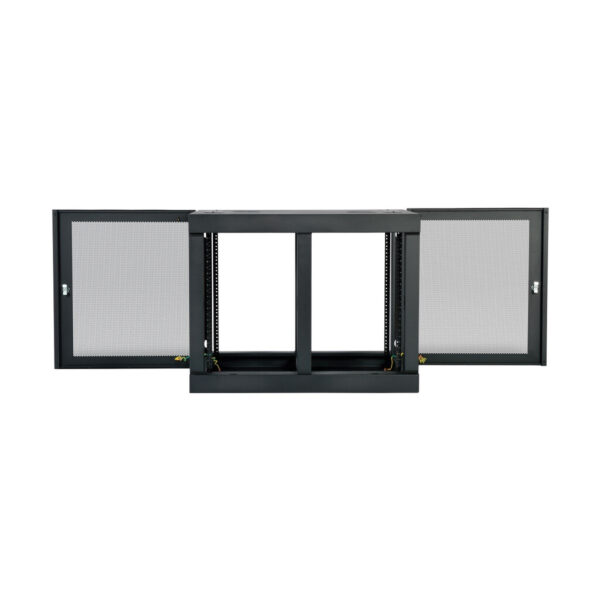 Tripp Lite series SmartRack 12U Heavy-Duty Low-Profile Server-Depth Side-Mount Wall-Mount Small Rack Enclosure