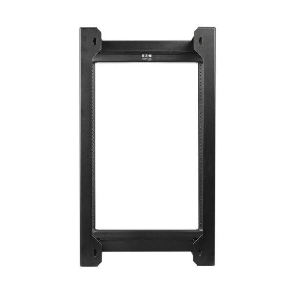 Tripp Lite series SmartRack 16U Wall-Mount 2-Post Open Frame Rack, Hinged Front, Heavy Duty