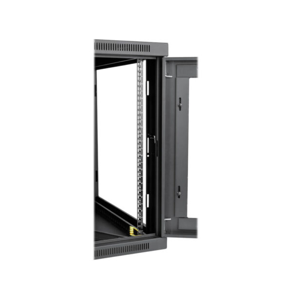 Tripp Lite series SmartRack 12U Server-Depth Wall-Mount Small Rack Enclosure, Clear Acrylic Window, Hinged Back - SRW12US33G