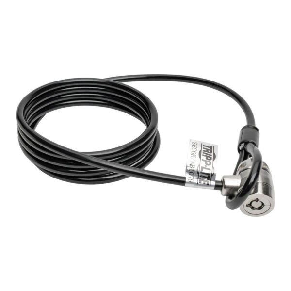 Tripp Lite series Security Lock for Laptops and Peripherals, Keyed, 6 ft. (1.83 m) Cable