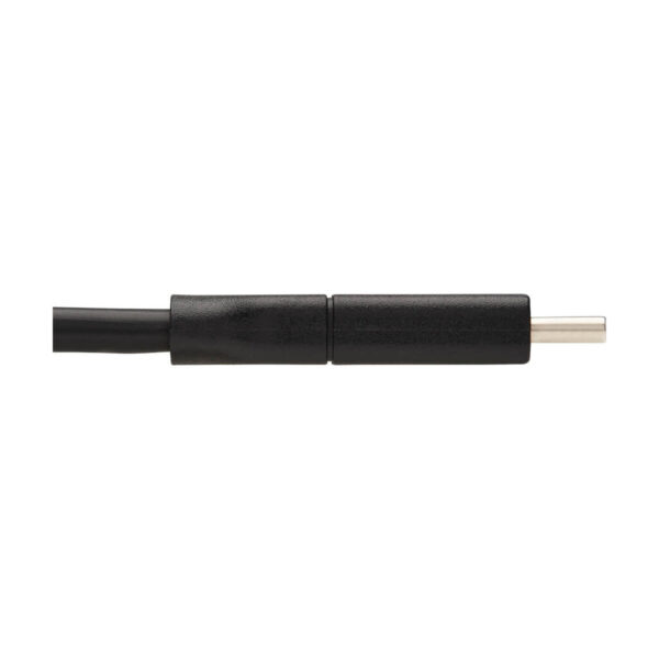 Tripp Lite series USB-C Cable (M/M) - USB 2.0, 5A (100W) Rated, Right-Angle Plug, Black, 2 m (6.6 ft.)