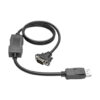 bc679af90d368872eb256dfaa9e958f6 Tripp Lite series DisplayPort 1.2 to VGA Active Adapter Cable (DP with Latches to HD15 M/M), 3 ft. (0.9 m), TAA