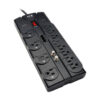 Tripp Lite series Protect It! 12-Outlet Surge Protector, 8 ft. (2.43 m) Cord, 2880 Joules, Tel/Modem/Coaxial Protection