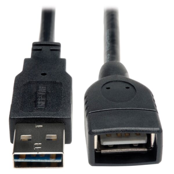 bc6fbd57046882a5f6f27c71214562e7 Tripp Lite series Universal Reversible USB 2.0 Extension Cable (Reversible A to A), 6-in. (15.24 cm)
