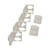 Tripp Lite series Safe-IT Replacement Outlet Covers for Compatible Hospital-Grade Power Strips