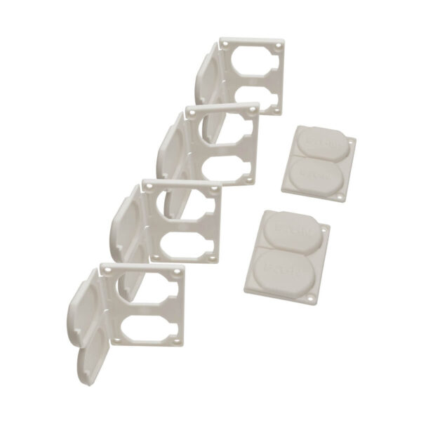Tripp Lite series Safe-IT Replacement Outlet Covers for Compatible Hospital-Grade Power Strips