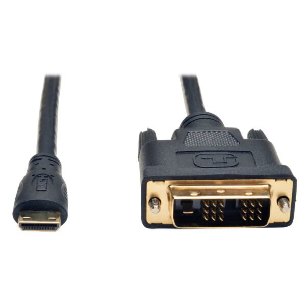 Tripp Lite series Mini HDMI to DVI Adapter Cable (Mini HDMI to DVI-D M/M), 6 ft. (1.8 m)