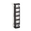 Tripp Lite series 12-Port Wall-Mount Patch Panel for UTP Keystone Jacks, Rotatable Modules, TAA
