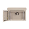 bc9ada7080ce3209fe3727f615dfe6c0 Tripp Lite series SmartRack Industrial Enclosure - NEMA 3R, Wall Mount, Metal, Locking, Fan With Thermal Switch, 16.5 in. Depth, 6U, Gray