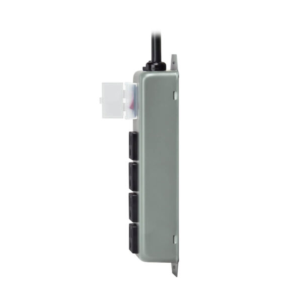 bcdf345f56f4df07e807062e2f6b5cd6 Tripp Lite series Industrial Power Strip, 4-Outlet, 6 ft. (1.8 m) Cord, Locking Switch Cover