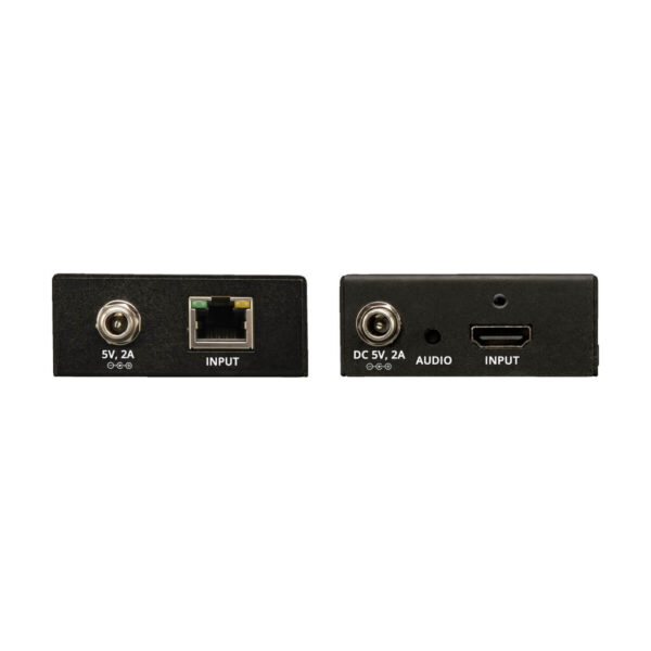 Tripp Lite series 1 x 2 HDMI over Cat5/6 Extender Kit, Box-Style Transmitter/Receiver for Video/Audio, Up to 150 ft. (45 m), TAA