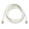 bd27c79b73234e14a6d9b5aec11d91b7 Tripp Lite series Cat8 25G/40G Certified Snagless Shielded S/FTP Ethernet Cable (RJ45 M/M), PoE, White, 10 ft. (3.05 m), TAA