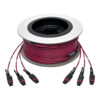 bd7090fde761695ddf10167c6a1996b4 Tripp Lite MTP/MPO Multimode Base-8 Trunk Cable, 24-Strand, 40GB/100GB, 40/100GBASE-SR4, OM4 Plenum-Rated (3xF/3xF), Magenta, 23 m - N858-23M-3X8-MG