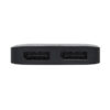 Tripp Lite series USB-C Adapter, Dual Display - 4K 60 Hz DisplayPort, 8K, HDR, 4:4:4, HDCP 2.2, DP 1.4 Alt Mode, Black