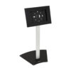 bd9f5a0fe0f0c4faa5b92eb058c33617 Tripp Lite series Secure Tablet Mount Floor Stand, Height-Adjustable, Black/Silver