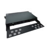 Tripp Lite series High-Density Panel Fiber Splice Enclosure - 6 Splicing Cassettes, 144 LC/APC SM 0.9 mm, 1.5 m Pigtail, 1U Rack
