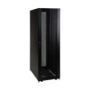 Tripp Lite series 42U SmartRack Standard-Depth Rack Enclosure Cabinet, Threaded 10-32 Mounting Holes with doors & side panels