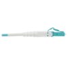 Tripp Lite series 100G Duplex Multimode 50/125 OM4 Armored Fiber Optic Cable (LC/LC Duplex M/M), LSZH, Aqua, 30 m (98.4 ft.)