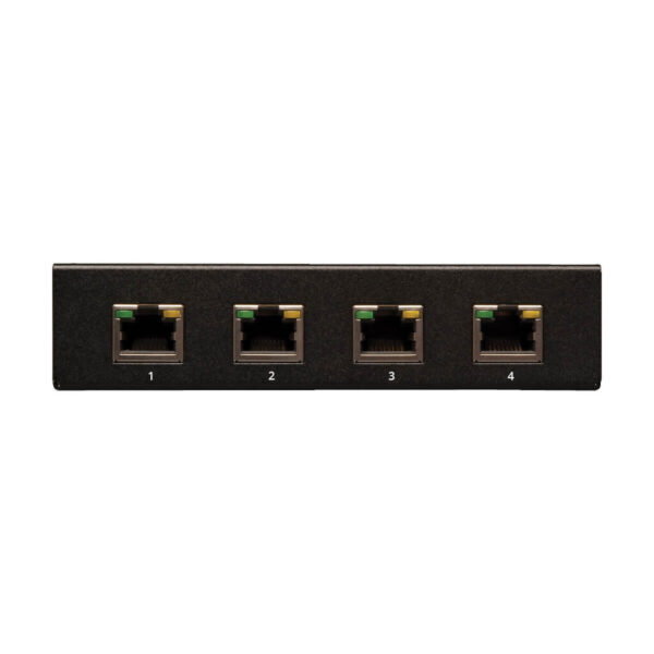 Tripp Lite series 4-Port VGA over Cat5/6 Splitter/Extender, Box-Style Transmitter for Video/Audio, Up to 1000 ft. (305 m), TAA