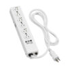 bdeba0093e078e47594c00e3697f8241 Tripp Lite series Safe-IT Medical-Grade Power Strip, UL 1363, 6x Hospital-Grade Outlets, Antimicrobial, 6 ft. Cord