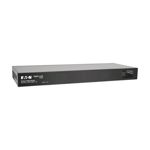 be02119eee9e616b2ae566cb9bcf5b1d Tripp Lite series NetCommander 8-Port Cat5 KVM over IP Switch - 1 Remote + 1 Local User, 1U Rack-Mount, TAA