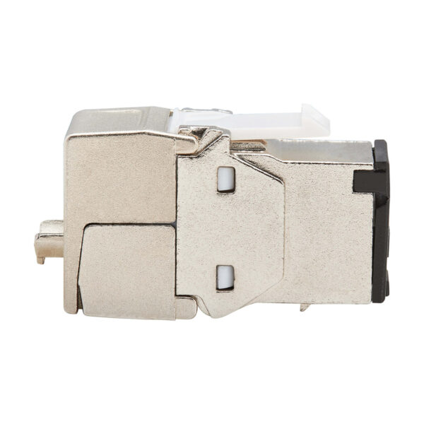 Tripp Lite series Cat8 STP Shielded Tool-Free Keystone Jack, 568A/568B, TAA