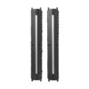 Tripp Lite series High-Capacity Vertical Cable Manager - Deep Double Finger Duct with Cover, Single Sided, 6 in. Wide, Black, 7 ft. (2.2 m)