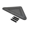 Tripp Lite series Monitor Riser for Desk, 12 x 20 in. - Height Adjustable, Corner, Metal, Black