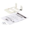 bedfee5624854dde342f5de610c83831 Eaton Universal Wall Bracket for Wireless Access Point - Right Angle, Steel, White