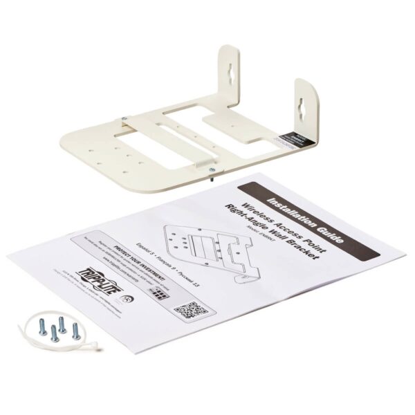 bedfee5624854dde342f5de610c83831 Eaton Universal Wall Bracket for Wireless Access Point - Right Angle, Steel, White