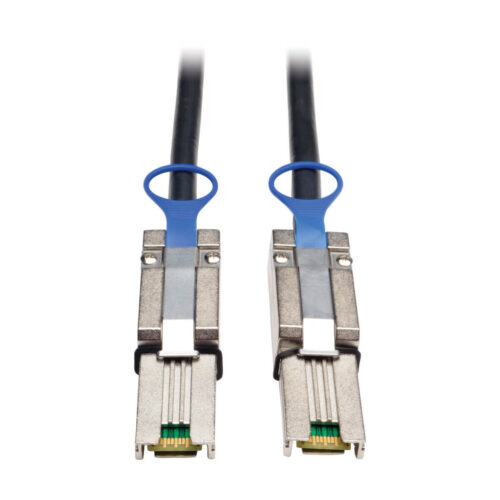 bf31f9f28ecc4851e4d31c7996e97fb7 Tripp Lite series External SAS Cable, 4 Lane - mini-SAS (SFF-8088) to mini-SAS (SFF-8088), 1M (3.28 ft.)