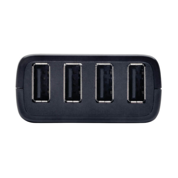 Tripp Lite series 4-Port Plug-and-Play USB 2.0 over Cat5/Cat6 Extender Kit, Transmitter & Receiver, USB up to 164.04 ft. (50M), TAA